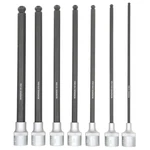 Bondhus Set 7 Ball End X 6 Inch With Sockets 1/8 To 3/8. Fixed Price $91.75.