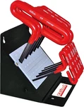 Cush Grip Hex T-key SET-10PC. Inch W/stand 6" Arm. Fixed Price $61.25.