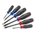 Husky 6-PIECE Diamond Tip Magnetic Screwdriver Set With Color-coded Handles. Fixed Price $22.97.