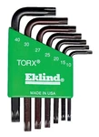 Eklind 10807 Torx Star L-key 7PC Set T10-T40 Short Series. Fixed Price $25.89.
