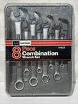 Vintage Sears Craftsman 8 Piece Combination Wrench Set 12PT Made Usa 9 44622. Fixed Price $55.00.