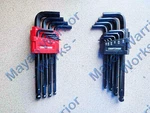 Craftsman 20-KEY Standard (sae) Metric Combination Hex Set CMHT26028. Fixed Price $10.99.