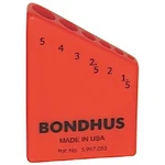 Bondhus 18046 Bondhex Case Holds L-wrenches 1.5-5MM 10EA. Fixed Price $13.89.