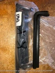 Lot Of 8 New Wiha 35245 1/2" 209MM Black Hex L-key Long Arm Free Shipping. Fixed Price $65.97.