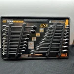Gearwrench Professional Combination Ratcheting Tool Set 18-PCS 90-TOOTH. Fixed Price $69.98.