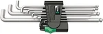 Wera 05073594001 950 PKLS/9 Sm Sb L-key Set, Metric, Chrome-plated, Pieces. Fixed Price $44.92.