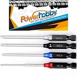 Powerhobby Rc Hex Driver 1/4 Tool Set Metric 1.5, 2.0, 2.5, 3.0MM. Fixed Price $36.30.
