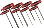 Metric 8-PIECE Soft Grip T-handle Hex Key Set With Ball End. Fixed Price $97.99.