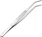 Uxcell 10-INCH Stainless Steel Tweezers With Inch, Curved Tip, Silver. Fixed Price $9.54.