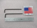 Four 7/64" Long Arm Hex Allen Keys Unbrako Usa Sae Alloy Steel Lot Of Pcs. New. Fixed Price $10.00.