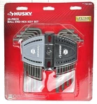Husky 26-PIECE Ball End Hex Key Wrench Set Sae And Metric 798 860. Fixed Price $13.99.