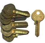 Lot Of Star Key Blanks Usa Brass Uncut 5MA3 M3/4 92V Master Locks. Fixed Price $19.95.