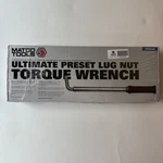 Matco Tools PRTW160K 1/2" Drive Ultimate Preset Lugnut Torque Wrench New. Fixed Price $109.99.