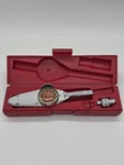 Vtg Snap-on TE-12A Torque Wrench 3/8" Dr 0-150 In/lbs Torqometer W/ F67B Adapter. Fixed Price $162.95.