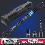 3/8" Torque Wrench Snap Socket Professional Drive Click Ratcheting Christmas. Fixed Price $27.99.