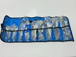 Nos Armstrong Usa 10PC Short Metric 8MM-19MM Combination Chrome Wrench Set 12 Pt. Fixed Price $209.99.