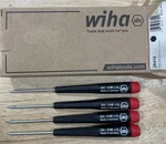 Wiha 26416 Precision Ball End Hex Screwdriver, 1/16" 50MM Blade, LOT/4. Fixed Price $25.00.