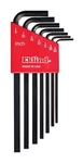 Eklind 10207 Alloy Steel Standard Sae Long Arm Hex Key Set 5/64 To 1/4 In.. Fixed Price $9.67.