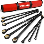 Extra Long Ratcheting Set, 9-PIECE Anti-slip Double Box Wrenches Sae. Fixed Price $96.49.