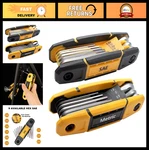 Mulwark 17PC Folding Allen Wrench Set Metric & Sae Hex Key Tool 2 Pack. Fixed Price $30.99.