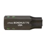 Bondhus 32080 - T80 Prohold Torx Bit 2" 19MM Stock Size 1EA. Fixed Price $23.82.