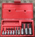 Proto 4900A 3/8" & 1/2" Drive 10 Piece Hex Bit Set 1/8" 5/8" Sae Free Ship. Fixed Price $79.99.