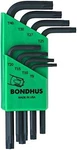 Bondhus 31734 Set 8 Torx L-wrenches Short Arm T9-T40 1EA. Fixed Price $17.56.