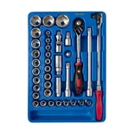 Genius Tools Piece 1/2" Dr. Metric Hand Socket Set MS-437M. Fixed Price $244.90.