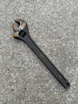 Urrea 715-S Black Industrial Finish Adjustable Wrench, Surface Rust. Fixed Price $34.99.