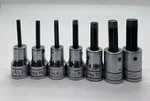 Snap-on Fa 3/8-INCH Standard Sae Hex Bit Socket Driver, Set Of 7. Fixed Price $70.00.