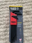 Klein Tools Hex Key Set LMK10. Fixed Price $15.00.