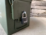 Ammo Can Locking Pin Security For Cal, Fat 50, Etc Ammunition Box. Fixed Price $19.99.