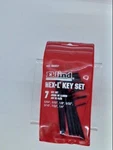 Eklind Pc Hex-l Key Set 5/64-1/4" Quality Alloy Steel Standard 69207. Fixed Price $6.99.