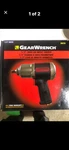 1/2 Pneumatic Impact Gun Gear Wrench. Fixed Price $35.00.