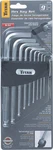 Titan Tools 12735 9 Pc Sae Detent Ball Hex Key Set 1/16 Up 3/8. Fixed Price $35.05.