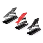 Flat End Hex Star T-handle Key Set With Stands, 34-PIECE (5/64-3/8 In., 2-10. Fixed Price $207.20.