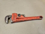 Vintage Official Snap-on PW8C 8" Adjustable Pipe Wrench Metal Tool Rare. Fixed Price $34.27.
