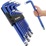 Elead Jumbo Hex Key Allen Wrench Set 13-PIECE Metric Kit, Blue. Fixed Price $96.63.