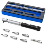 Tgr 8PC 1/4" Drive Bicycle Torque Wrench Set For Road & Mountain Bikes 3-15NM. Fixed Price $68.95.
