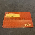 Vintage Rare Omega Pictograms Card Cal 1456 Ref 14667100. Fixed Price $26.87.