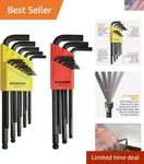 20199 Balldriver L-wrench Doublepk, 10999 1.5-10MM & 10937 0.050-3/8". Fixed Price $41.27.