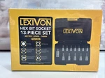Lexivon Hex Bit Socket Set, Premium S2 Alloy Steel 13-PIECE Metric 2MM -.... Fixed Price $23.49.