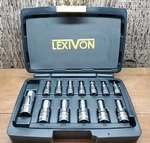 Lexivon Hex Bit Socket Set Premium S2 Alloy Steel 13 Piece Metric 2MM - 14MM. Fixed Price $18.74.