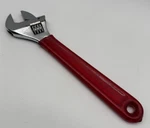 Klein Tools Adjustable Wrench Red Grip D507-10 Made Usa. Fixed Price $28.00.