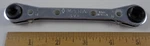 Imperial Usa 127-C 1/4" X 3/8" And 3/16" 5/16" Refrigerator Ratchet Wrench. Fixed Price $5.00.