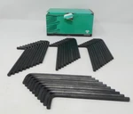40 Hillman Hex Keys 1/4 Long Arm Steel Allen Wrench. Fixed Price $29.99.