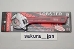 Lobster Lobtex UM30XD Adjustable Wrench Length 200MM Jaw 8 30MM Made In Japan. Fixed Price $40.28.
