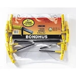 Bondhus 13332 Set 8 Graduated Length Hex T-handles 3/32-1/4" 1EA. Fixed Price $38.76.