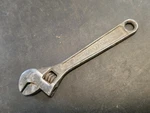 J.h. Williams 4 In. "superjustable" Wrench Vintage Used. Fixed Price $16.99.