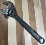 Proto Professional 12" Adjustable Wrench 712-SL Clik-stop Usa. Fixed Price $29.95.